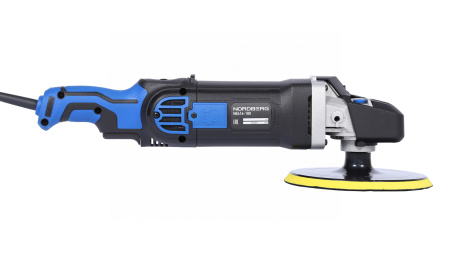 Полировальная машинка, диск 180 мм, 600-3000 об/мин, 1500 Вт ne414-180