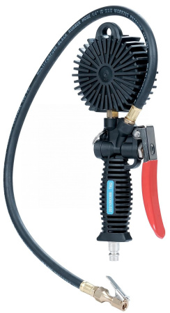 Пистолет для подкачки колес с жидкостным манометром 80 мм ti62