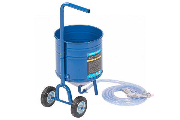 Установка пескоструйная открытая, бак для песка, 14 л nsp5