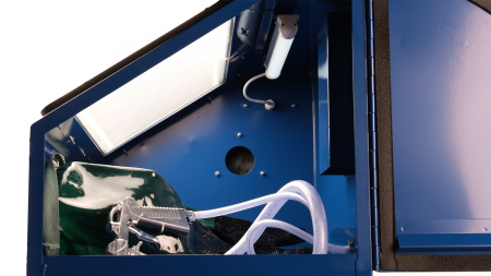 Камера пескоструйная настольная, боковая загрузка, 110 л ns1k