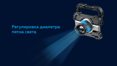 Фонарь светодиодный, стационарный, аккумуляторный, 3,6 В 1911