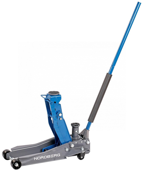 Домкрат подкатной 2 / 3 т с изменяемой высотой подхвата и регулируемой проставкой n32025