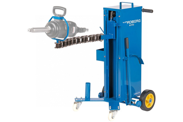 Тележка-держатель с цепью для пневмогайковерта 1'' n31p182