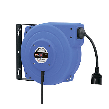 Катушка удлиннитель электрическая, настенная 18 м, 3 х 1,5 мм, DMECL, L14537.018 201181