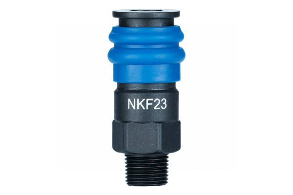 Разъем композитный inch (Дюйм)мамаinch (Дюйм) быстросъемный - резьба M3/8inch (Дюйм) nkf23