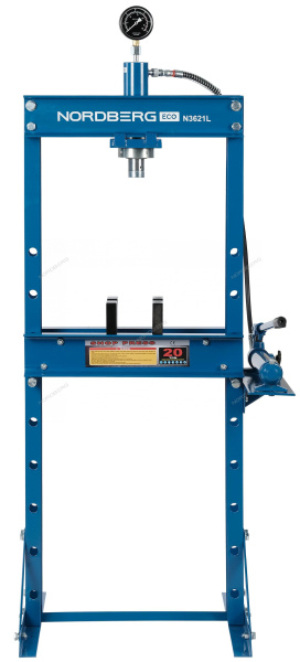 Гидравлический пресс, 20 т, разборная рама n3621l