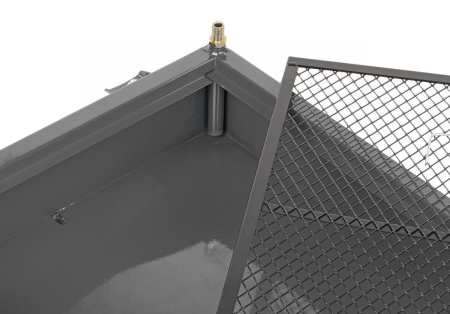 Емкость для сбора масла на колесах, 58 л, серая no2358(g)