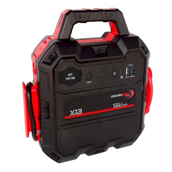 Автономное пусковое устройство (бустер), 12В, 3400A, LEMANIA ENERGY, X13 196592