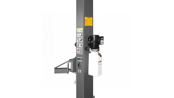 Подъемник двухстоечный 4 т, верхняя синхронизацией, 380 В, серый n4120h1-4g_380