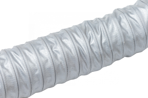 Шланг газоотводный Ø 75 мм, 7 м, до +250 °С, серый hf076g07