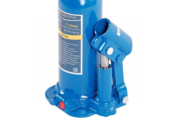 Домкрат бутылочный, 3 т n31003