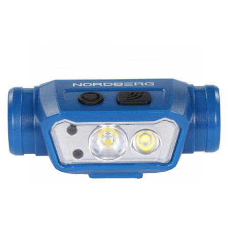 Фонарь светодиодный налобный, аккумуляторный, 3,7 В c датчиком движения 1953