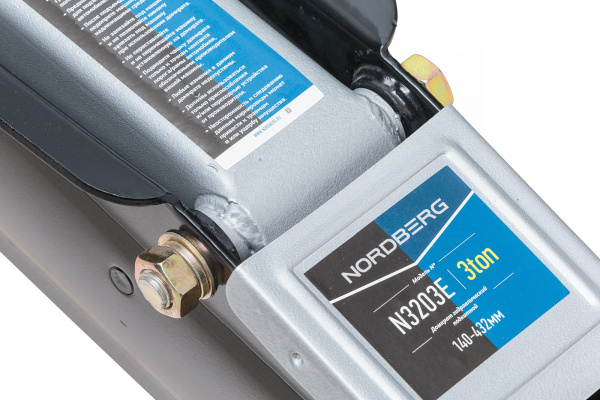 Домкрат подкатной малый для автолюбителя, 3 т n3203e