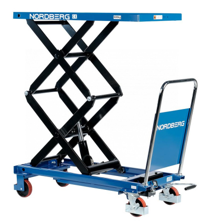 Стол подъемный гидравлический, 680 кг, двойные ножницы n3t680