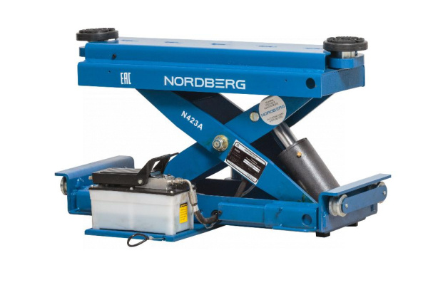 Траверса пневмогидравлическая, 2 т, для подъемников N634, 4445J, 4450J, синяя n423a_b