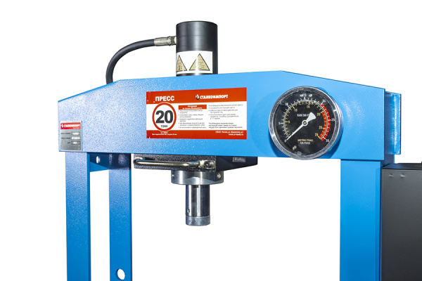 Пресс гаражный гидравлический на 20 тонн с ножным приводом, SD0823, СТАНКОИМПОРТ sd0823