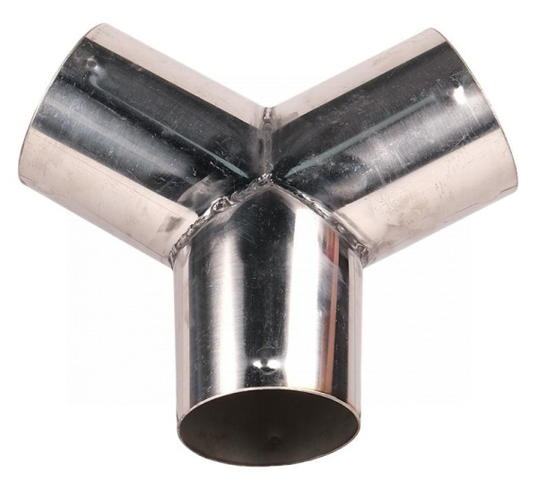 Насадка металлическая Y-образная для шланга D=75 мм nordberg at75