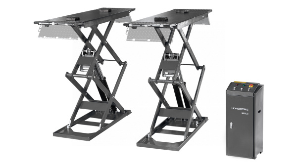 Подъемник ножничный низкопрофильный 3 т, 220 В n631l-3g