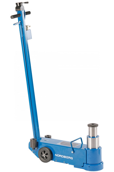 Домкрат пневмогидравлический подкатной двухштоковый, 25/50 т n33502