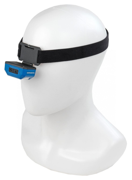 Фонарь светодиодный налобный, аккумуляторный, 3,7 В 1950