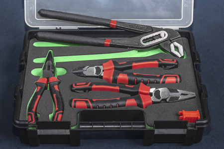 Набор шарнирно губцевого инструмента 4 предмета TBP-04 tbp-04