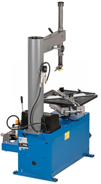 Станок шиномонтажный полуавтомат, односкоростной, стол с накладками, 220 В, синий 4639,5(b) 220
