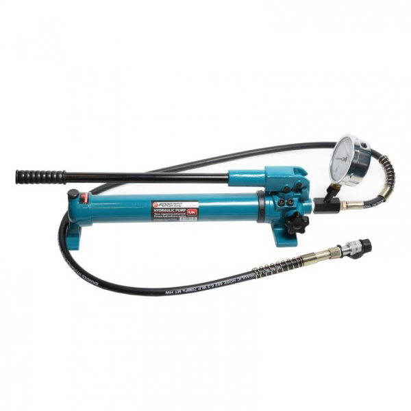 Насос гидравлический ручной с манометром(20-700bar,емкость масла-1л, длина-600мм,ширина-120мм,высота-240мм) f-b700b