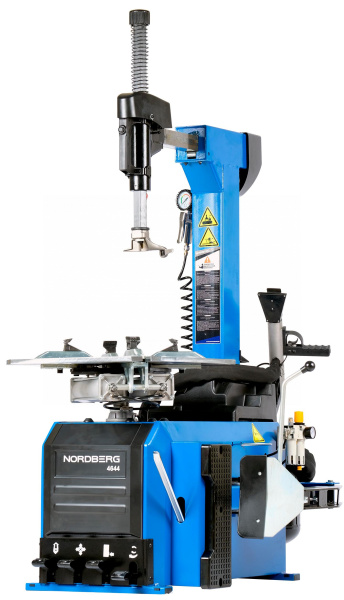 Станок шиномонтажный автомат, двухскоростной, взрывная накачка, 380 В, синий 4644_380