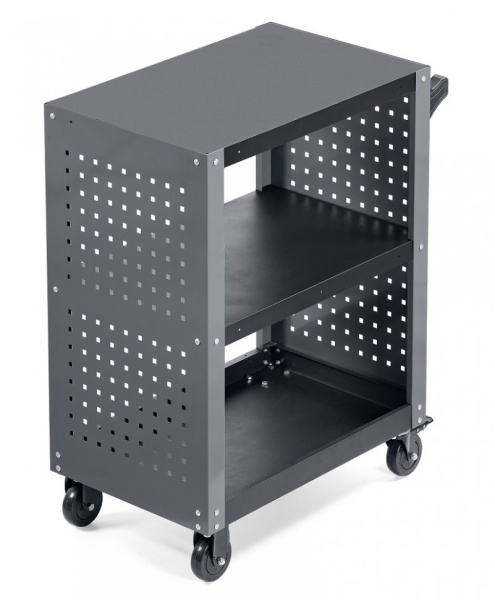 Тележка профессиональная с перфорированными боковинами krw-t3pg