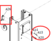 Ограничитель подъема каретки для N4122A-5T n4122a-5t#up-lim-switch