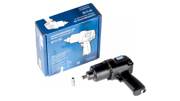 Пневмогайковерт ударный 1/2inch (Дюйм), 1000 Нм np14100