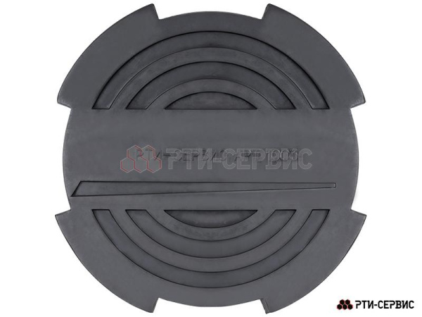 Накладка резиновая на домкрат подкатной ø106 h18 1003