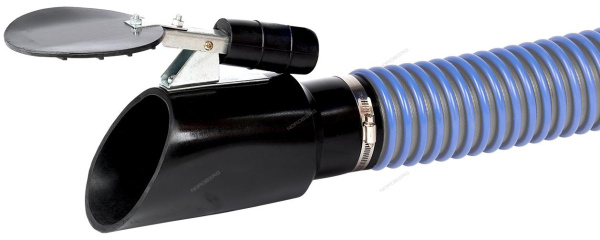 Насадка резиновая овальная наклонная на шланг D=75 мм nordberg an075di