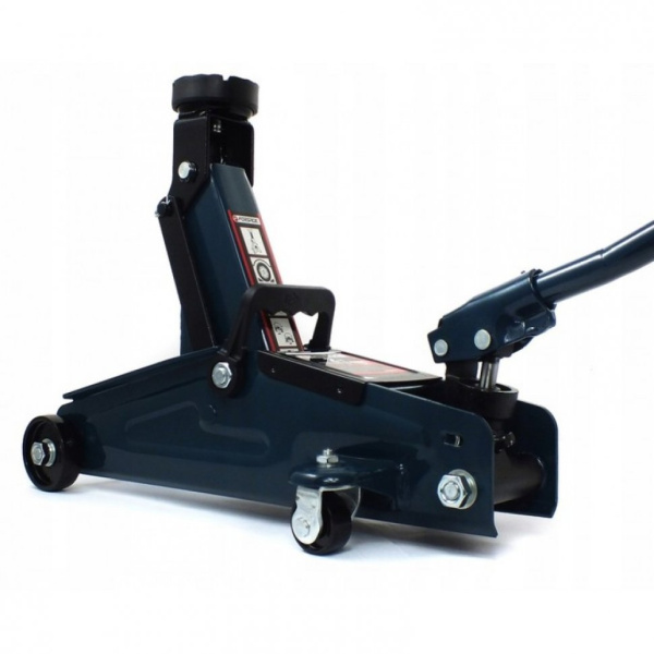 Домкрат подкатной гидравлический 2 т с вращающейся ручкой 180 градусов(h min 140мм, h max 340мм,вес 9,5 кг) f-th22005cb