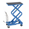 Стол подъемный гидравлический, 300 кг, двойные ножницы, синий n3t301b