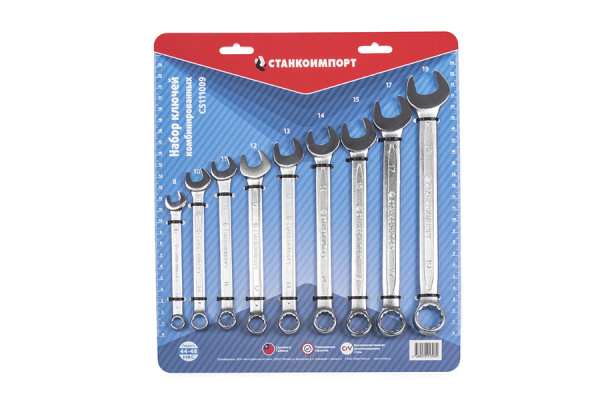 Набор ключей комбинированных 9 предметов CS111009 cs111009