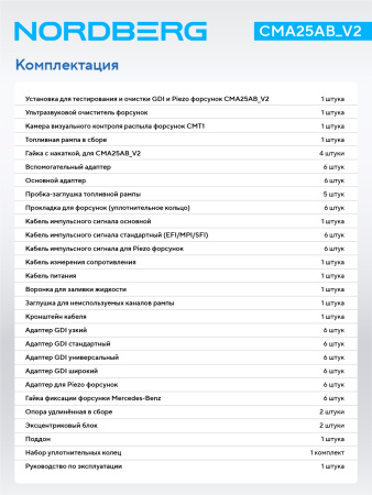 Установка для тестирования и очистки пьезофорсунок, GDI, c камерой визуального контроля cma25ab_v2