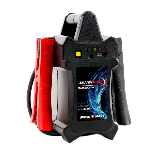 Автономное пусковое устройство (бустер) конденсаторное, 12В, 4000A max, LEMANIA ENERGY, C24-1200 184824