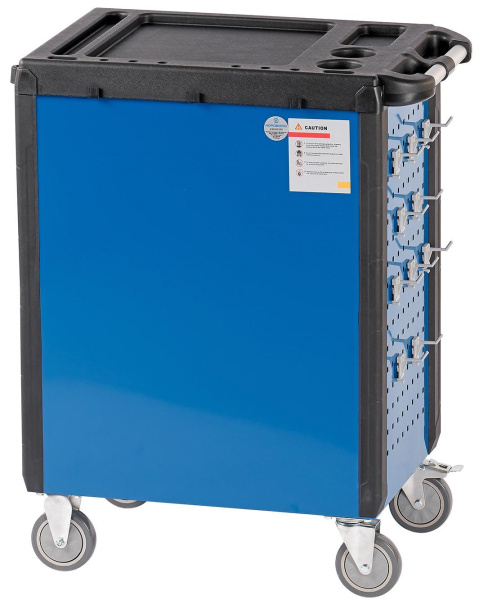 Тележка инструментальная, 6 выдвижных ящиков, синяя t6n(b)