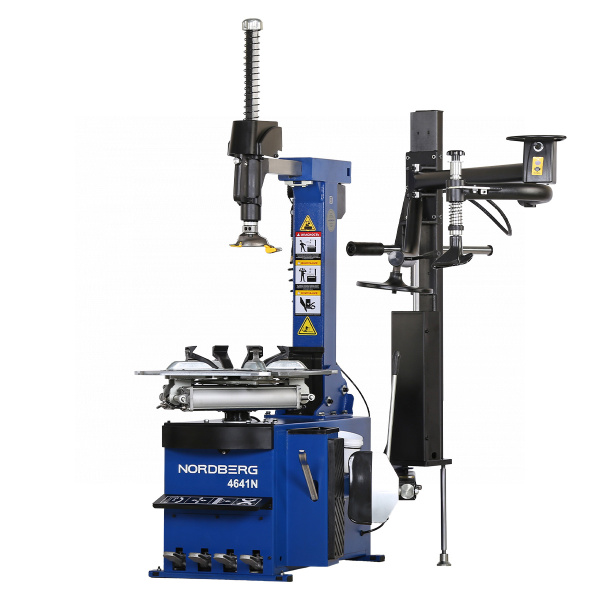 Станок шиномонтажный автомат, двухскоростной, 380 В, синий 4641n