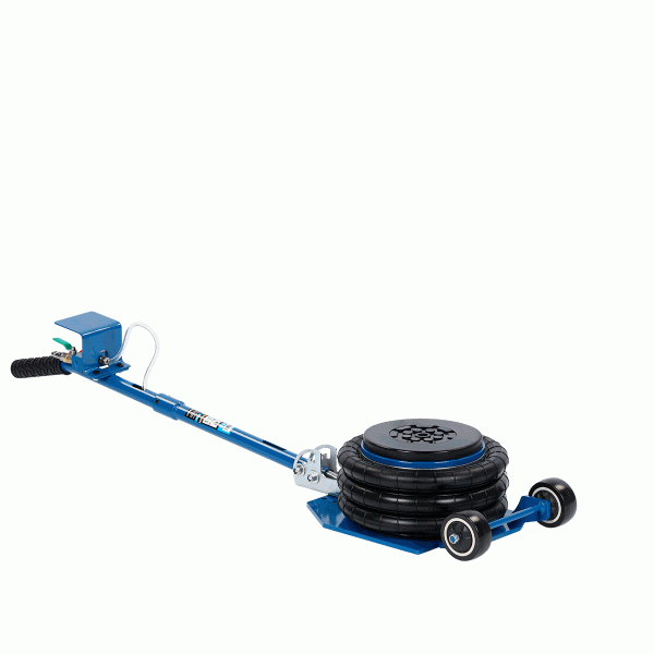 Домкрат подкатной, пневматический, 3 т n023