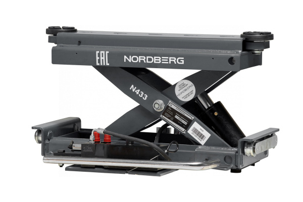 Траверса с ручным приводом г/п 3т. для подъемников N634, 4445J, 4450J, серая n433_g