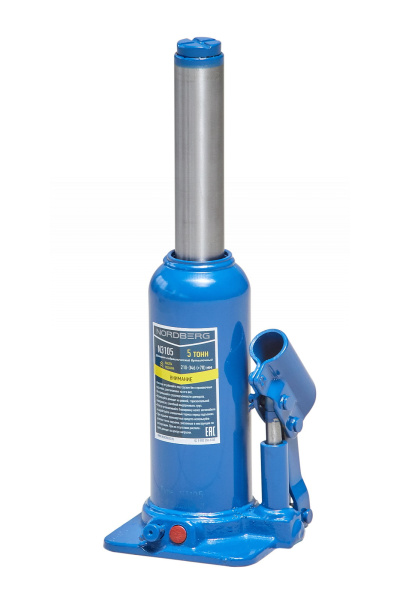 Домкрат бутылочный, 5 т n3105