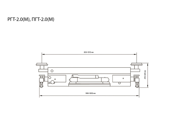 РГТ-2.0 (М) Ручная гидравлическая траверса на 2 тонны ргт-2.0 (м)