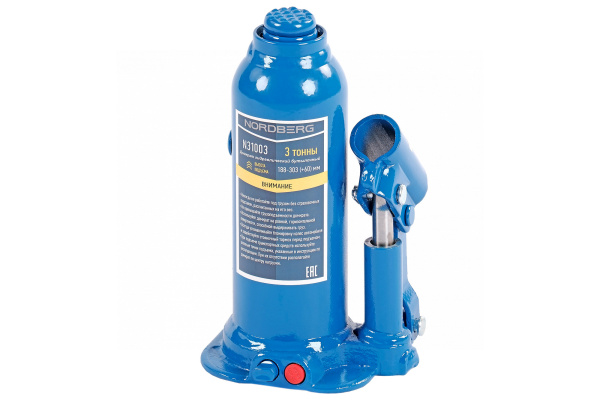 Домкрат бутылочный, 3 т n31003