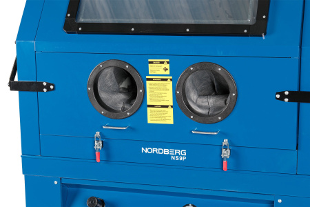 Камера пескоструйная с напорной системой подачи абразива ns9p