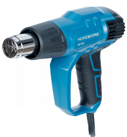 Фен с комплектом насадок, 70-600 °С, 2000 Вт ne720k