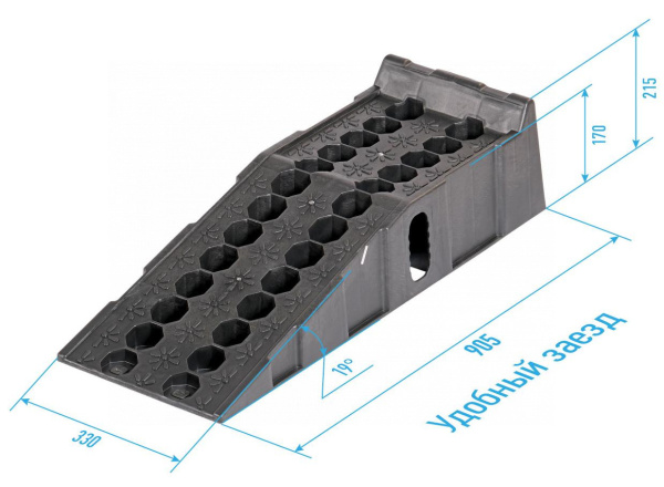 Трапы напольные (эстакада), нагрузка 2,5 тонны (комплект 2 шт.) n30r2.6