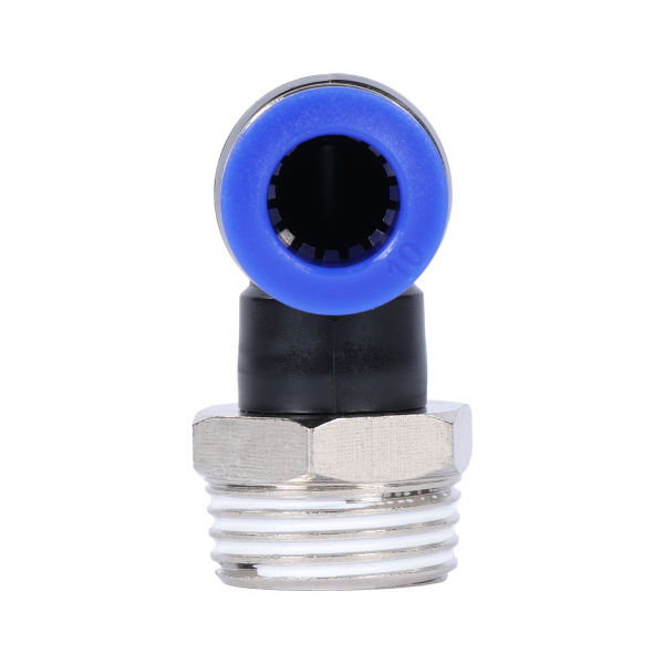 Фитинг угловой трубка 10 мм резьба 1/2inch (Дюйм) qpln10-04