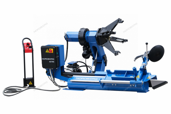 Станок шиномонтажный для грузовых машин, односкоростной, 380 В, синий 46trk(b)